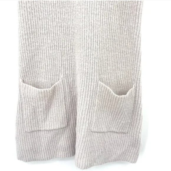 Urban Outfitters Top Sweater Sleeveless Knitted Pocket Blouse Vest Gray Size XS - Picture 3 of 6